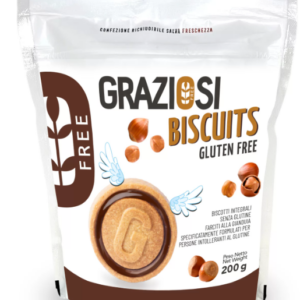 Biscuits farine complète chocolat noisettes Graziosi (à consommer de préférence avant 11.11.26)